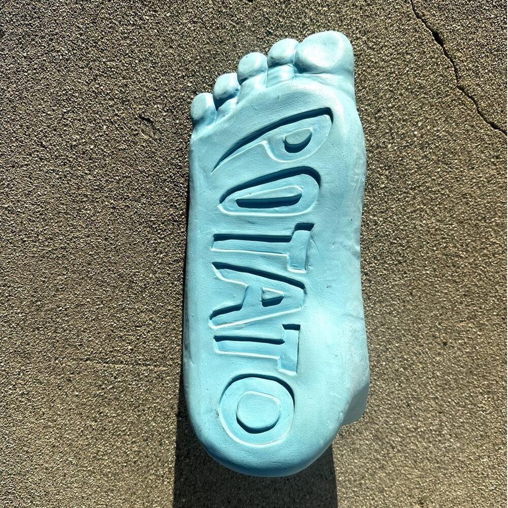 Imran Potato Right Blue Cavemen Feet Slippers 1/1500 Released
